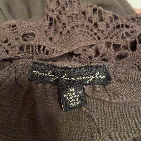 City Triangle Army Green Dress - Picture 3 of 5